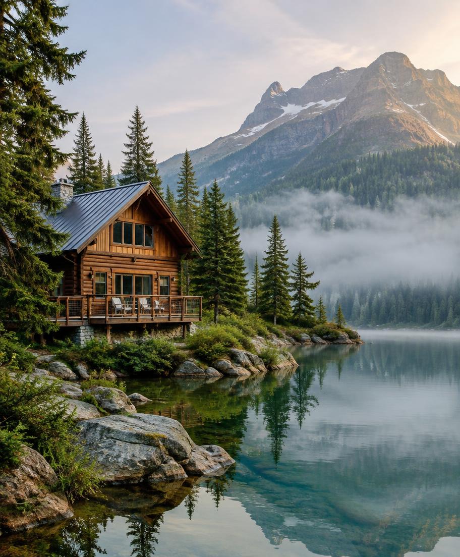 Lake House, Mountain retreat